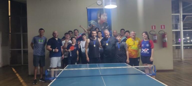 Mesatenistas de Prudente e Machado celebram coletividade do esporte em torneio amistoso  